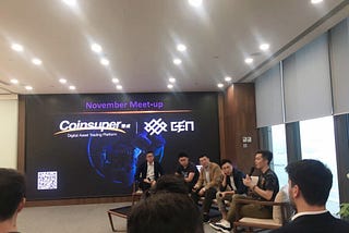 James Wang was invited to attend the first quantitative seminar of Coinsuper