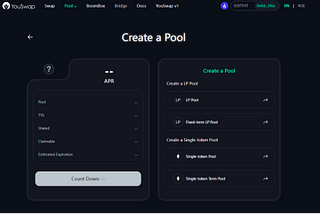 YouSwap V2 Pool Online Tutorial