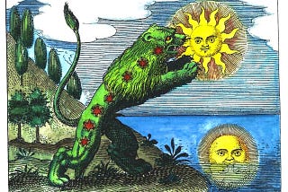 The Green Lion Devouring the Sun