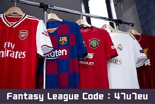 EPL Fantasy League Invitation!!