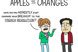 Apples to Oranges