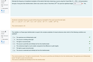 Objective question formats