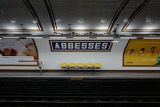 Abbesses subway station