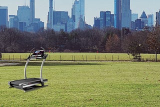 I Hate Running Indoors, Which Is Why I Take My Treadmill To Central Park