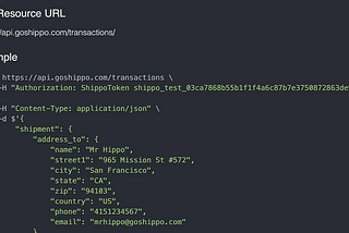 Creating a Shippo Multi Package Shipment