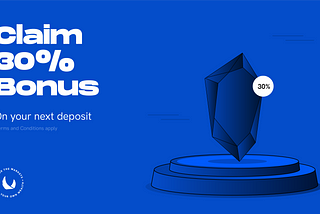 30% Deposit Reward Terms & Conditions