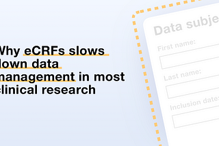 The main differences between Sensivo and eCRFs