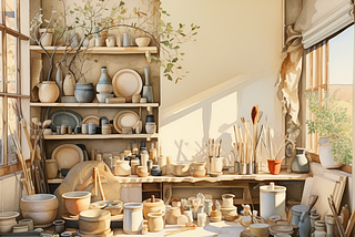 start your own ceramic's studio on the cheap!