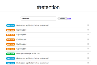 Client retention for SaaS application with Logcamp