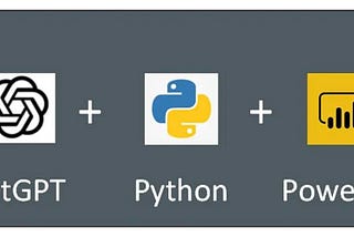 ChatGPT + Python+ Power BI