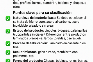 ¿Trabajas con productos de acero y necesitas clasificarlos correctamente según el arancel?