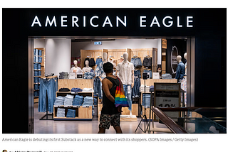 🔖 Are you reading American Eagle’s new newsletter?