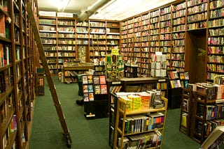 The Bookstore with the Skull on the Shelf