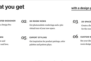 Crate & Barrel helps the customer solve the questions.