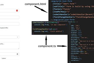 Angular JSON form (angular14-json-form)