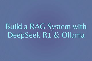 Develop Your First RAG App. For Document Q&A System with Streamlit, Ollama, and DeepSeek-R1