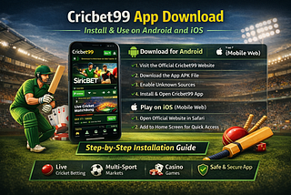Cricbet99 App Download — Install & Use on Android and iOS