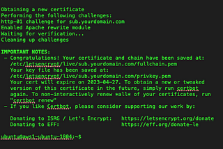 Setup Nodejs + Express + Let’s Encrypt SSL สำหรับทำ secure webhook SSL