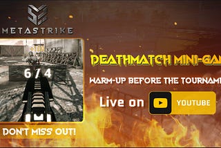 Death Match Minigame Event — Warm-up Before Tournament!