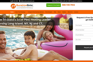 Sunshine Solar Technologies home page