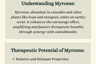 Myrcene: The Key to Unlocking the Healing Potential of Medical Marijuana | ReThink-Rx