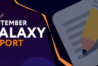September Galaxy Report — BetGalaxy.io