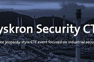 Syskron Security CTF 2020 Write-Up