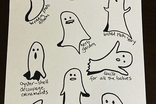 The unfinished ghosts that haunt us