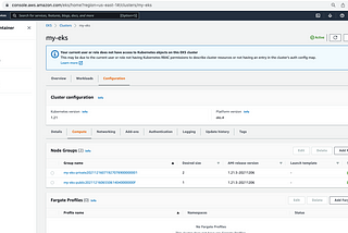 EKS cluster deployment using Terraform