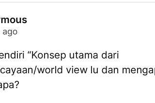 Apa Worldview lo?