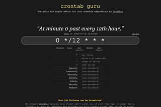 An Overview of crontab