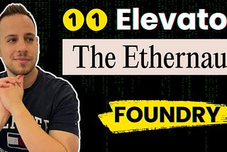 Ethernaut 11 Elevator Foundry Solution — 2024