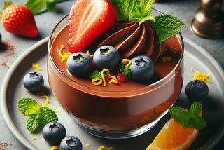 Indulging in love — French Mousse au Chocolat idea for my anniversary!