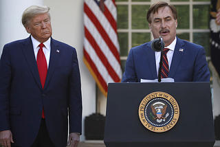 Trump Set To Announce First Oligarch: My Pillow Guy To Own Crack, Opioids, and Bedding Sector