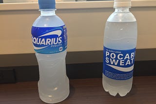 When You Are Sick, Which Isotonic Drinks is Better for Your Body? “POCARI SWEAT” or “AQUARIUS”