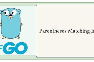 Matching Parentheses v1.0
