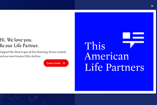 This American Life embracing listener support is an inflection point for the ecosystem