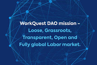 The Concept of WorkQuest platform