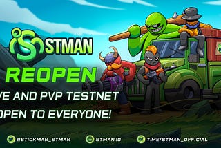 THE REOPENING OF STMAN IS ABOUT TO COME!