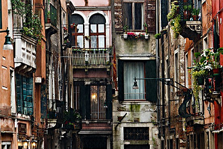 Rainy Day, Venice, Italy