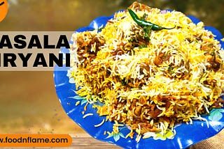 Chicken Masala Biryani by foodnflame