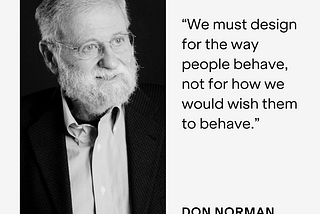 Projetando para a maneira como as pessoas se comportam: lições inspiradas por Don Norman