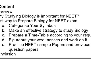 How to Prepare Biology for NEET 2022?