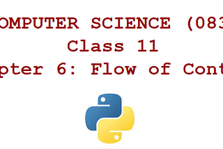 Class 11 : Computer Science