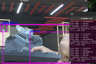 How to use the YOLOV8 with CSI camera in Jetson xavier
