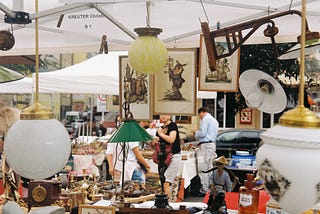 Wienna´s flea market, August 2020