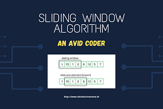 Reducing Complexities with Sliding Window Algorithm.