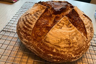 Making Connections By Baking Sourdough Bread