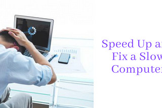 computer running slow