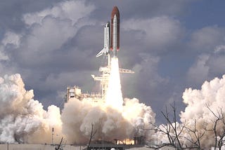 When American astronauts returned to space